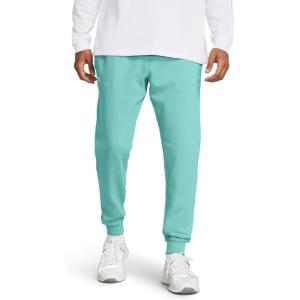 imageUnder Armour Mens Rival Fleece Joggers482 Radial Turquoise   White