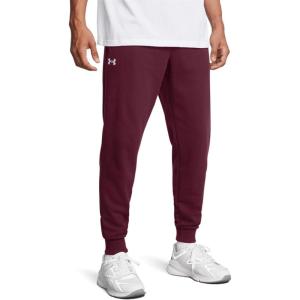 imageUnder Armour Mens Rival Fleece Joggers609 Maroon   White