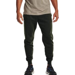 imageUnder Armour Mens Rival Fleece JoggersBaroque Green 310Onyx White