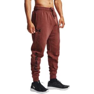 imageUnder Armour Mens Rival Fleece JoggersCinna Red 688Black