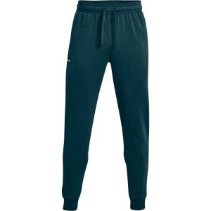 imageUnder Armour Mens Rival Fleece JoggersDark Cyan 463Onyx White