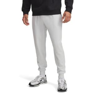 imageUnder Armour Mens Rival Fleece JoggersDistant GrayWhite