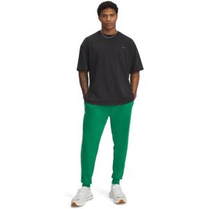 imageUnder Armour Mens Rival Fleece JoggersTeam Kelly GreenWhite