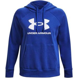 imageUnder Armour womens Rival Fleece Big Logo Hoodie400 Royal   White