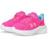 imageUnder Armour BabyGirls Infant Assert 11 Alternate Closure Sneaker694 Pink RaveFresco BlueIridescent