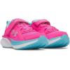 imageUnder Armour Girls Pre School Charged Assert 11 Alternate Closure Sneaker694 Pink RaveFresco BlueIridescent