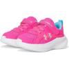 imageUnder Armour BabyGirls Infant Assert 11 Alternate Closure Sneaker694 Pink RaveFresco BlueIridescent