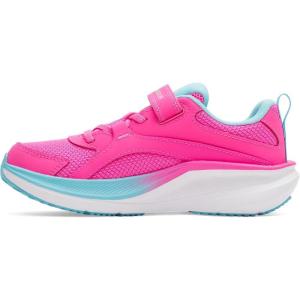imageUnder Armour Girls Pre School Charged Assert 11 Alternate Closure Sneaker694 Pink RaveFresco BlueIridescent