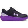 imageUnder Armour Baby Girls Surge 4 Alternate Closure Sneakers002 BlackLavishSalt Purple