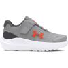 imageUnder Armour Baby Girls Surge 4 Alternate Closure Sneakers100 Mod GrayCastlerockPhoenix Fire