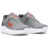 imageUnder Armour Baby Girls Surge 4 Alternate Closure Sneakers100 Mod GrayCastlerockPhoenix Fire
