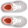 imageUnder Armour Baby Girls Surge 4 Alternate Closure Sneakers102 Distant GrayFlare OrangeMetallic Silver