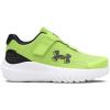 imageUnder Armour Baby Girls Surge 4 Alternate Closure Sneakers300 Morph GreenBlackCastlerock