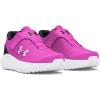 imageUnder Armour Baby Girls Surge 4 Alternate Closure Sneakers500 Vivid MagentaBlackStellar Pink