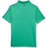 imageUnder Armour Boys Matchplay Golf Polo305 Team Kelly Green   Midnight Navy
