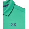 imageUnder Armour Boys Matchplay Golf Polo305 Team Kelly Green   Midnight Navy