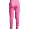 imageUnder Armour Girls Rival Fleece Joggers659 Pink Edge   Wham