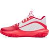 imageUnder Armour UnisexAdult Lockdown 7 Basketball ShoeWhiteRedRacer Red