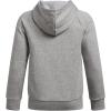 imageUnder Armour boys Rival Fleece Hoodie013 Mod Gray Light Heather   White