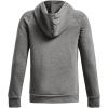 imageUnder Armour boys Rival Fleece Hoodie025 Castlerock Light Heather   White