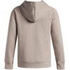 imageUnder Armour boys Rival Fleece Hoodie203 Timberwolf Taupe   White