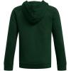 imageUnder Armour boys Rival Fleece Hoodie301 Forest Green   White