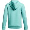 imageUnder Armour boys Rival Fleece Hoodie361 Neo Turquoise   White