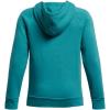 imageUnder Armour boys Rival Fleece Hoodie464 Circuit Teal   White