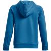 imageUnder Armour boys Rival Fleece Hoodie466 Cosmic Blue   White