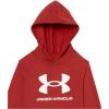 imageUnder Armour boys Rival Fleece Hoodie610 Stadium Red   Onyx White