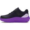 imageUnder Armour Baby Girls Surge 4 Alternate Closure Sneakers002 BlackLavishSalt Purple