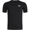 imageUnder Armour Boys HeatGear Armour ShortSleeve TShirt002 Black   White