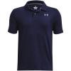 imageUnder Armour Boys Matchplay Golf Polo410 Midnight Navy   Pitch Gray
