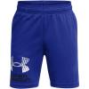 imageUnder Armour Boys Tech Logo ShortsShorts400 Royal   Black