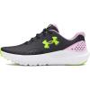 imageUnder Armour Kids Surge 4 Running Shoes001 BlackPurple AceHigh Vis Yellow