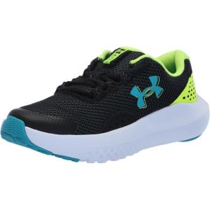 imageUnder Armour Boys Grade School Surge 4003 BlackHigh Vis YellowCircuit Teal