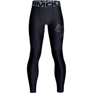 imageUnder Armour Boys HeatGear Armour LeggingsBlackPitch Gray