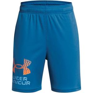imageUnder Armour Boys Tech Logo ShortsShortsPhoton Blue  Atomic406