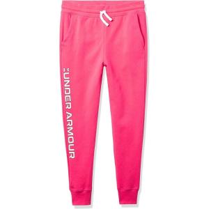 imageUnder Armour Girls Rival Fleece JoggersGala 692White