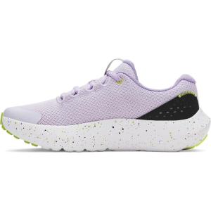 imageUnder Armour Kids Surge 4 Running Shoes535 Salt PurpleTransparentBlack