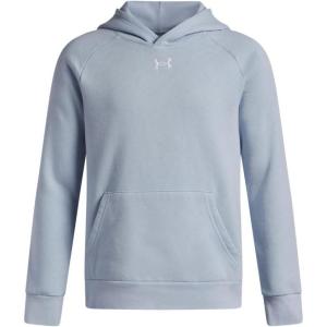 imageUnder Armour boys Rival Fleece Hoodie453 Blue Calm   White