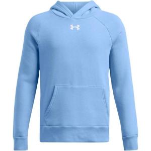 imageUnder Armour boys Rival Fleece Hoodie465 Horizon Blue   White