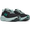 imageUnder Armour Girls Charged Assert 11 Sneakers002 BlackRefresh MintGreen Mode
