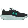 imageUnder Armour Girls Charged Assert 11 Sneakers002 BlackRefresh MintGreen Mode