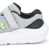 imageUnder Armour Kids Pre School Surge 4 Alternate Closure Running Shoes012 Mod GrayBlackHyper Green
