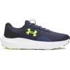imageUnder Armour Mens Charged Surge 4 Sneaker404 Washed NavyBlackHigh Vis Yellow