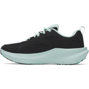 imageUnder Armour Girls Charged Assert 11 Sneakers002 BlackRefresh MintGreen Mode