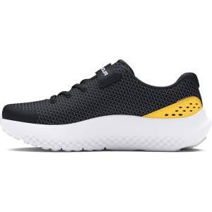 imageUnder Armour Kids Pre School Surge 4 Alternate Closure Running Shoes004 BlackTaxiWhite