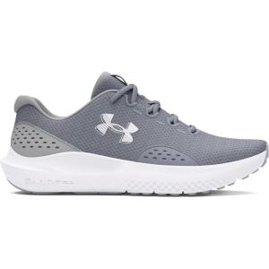 imageUnder Armour Mens Charged Surge 4 SneakerSteel Mod Gray White