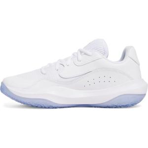 imageUnder Armour UnisexAdult Lockdown 7 Low102 WhiteWhiteMetallic Silver